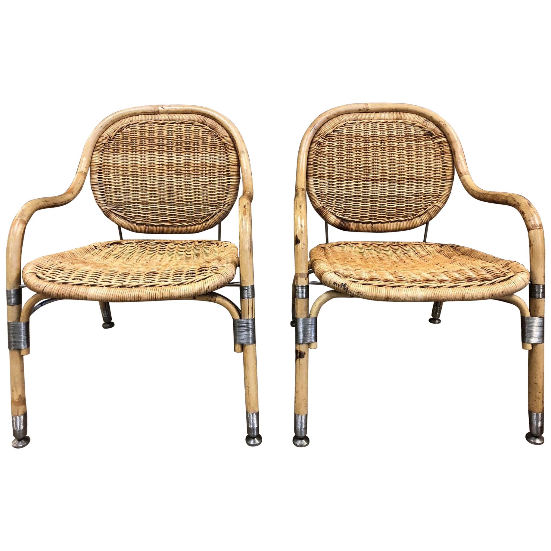 Pair of Mats Theselius Lounge Chairs