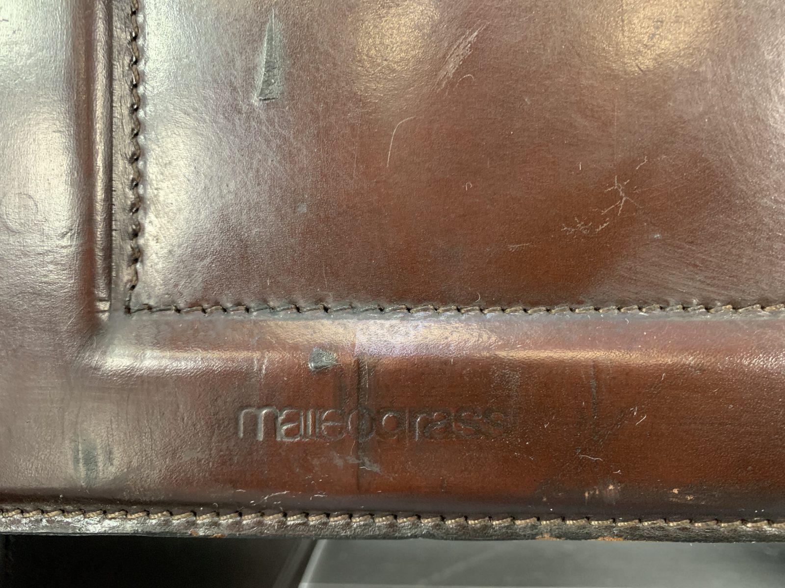 Paire de fauteuils Matteo Grassi Tm - en cuir Brown Vintage en vente 9
