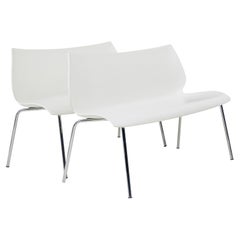 Pair of maui sofas by Vico Magistretti for Kartell