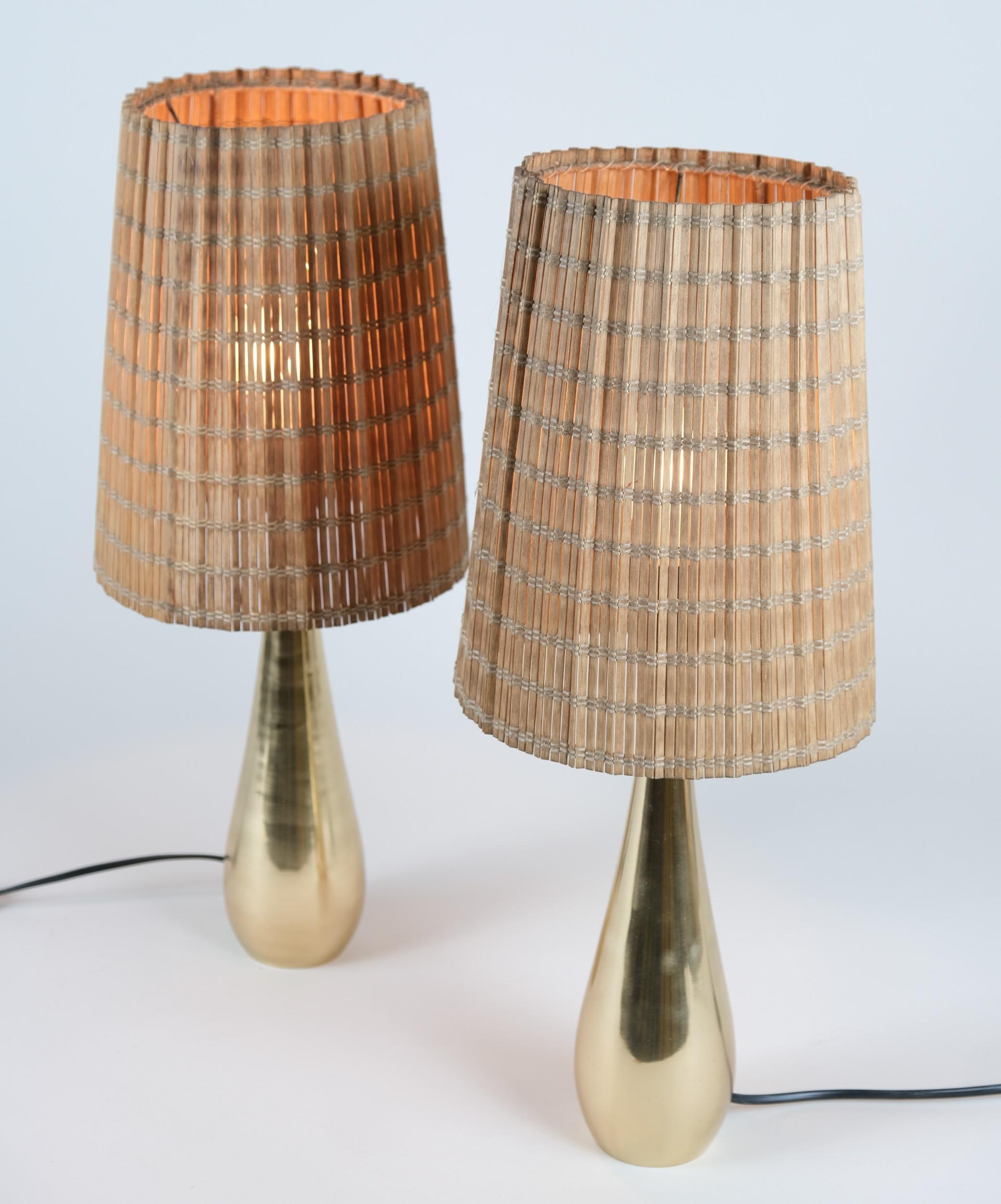 Paire de lampes de table 