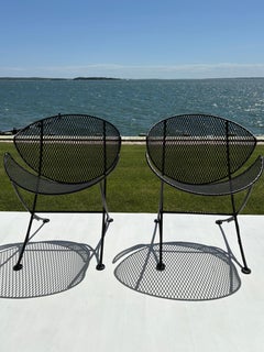 Pair of Maurizio Tempestini “Clamshell “or “Orange Slice” Chairs for Salterini