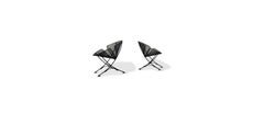 Pair of Maurizio Tempestini for John Salterini 'Clam Shell' Chairs
