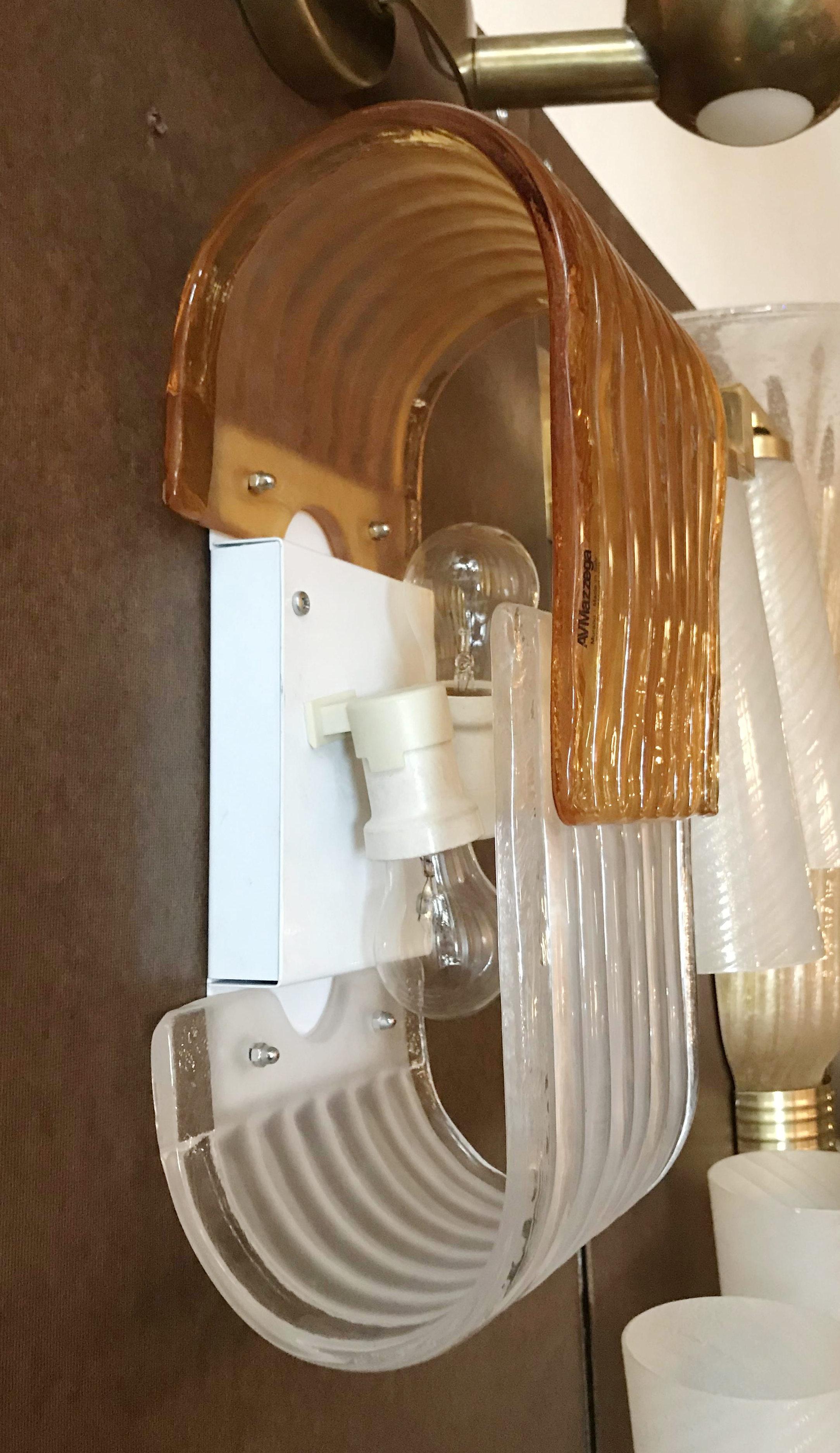 Pair of Mazzega Sconces 5