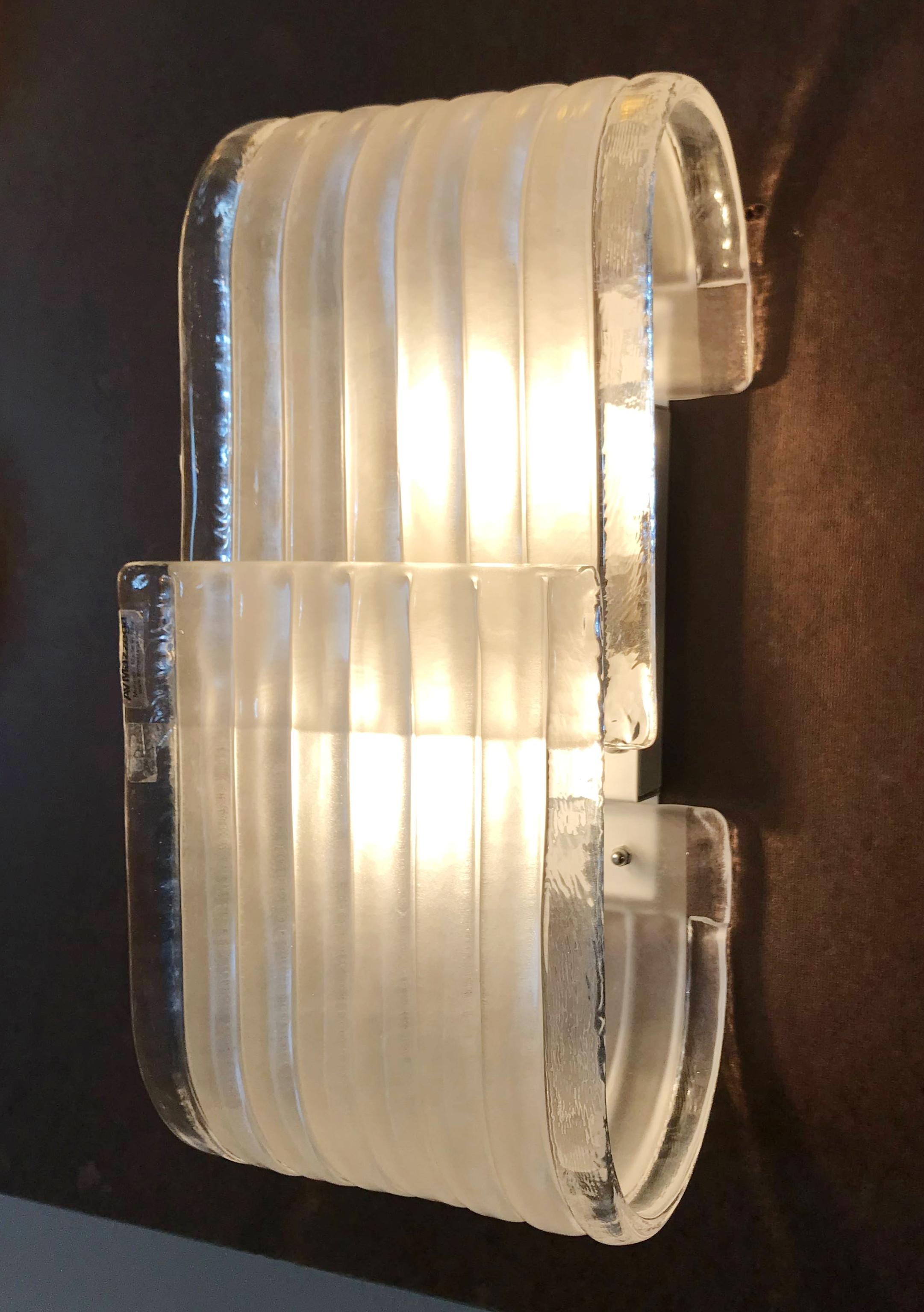 Pair of Mazzega Sconces 6
