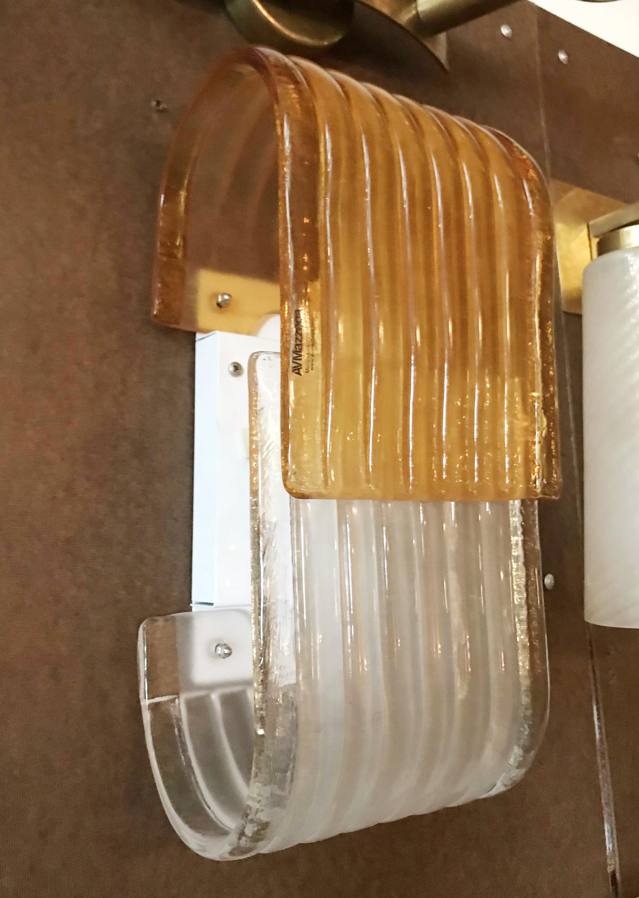 Pair of Mazzega Sconces 1