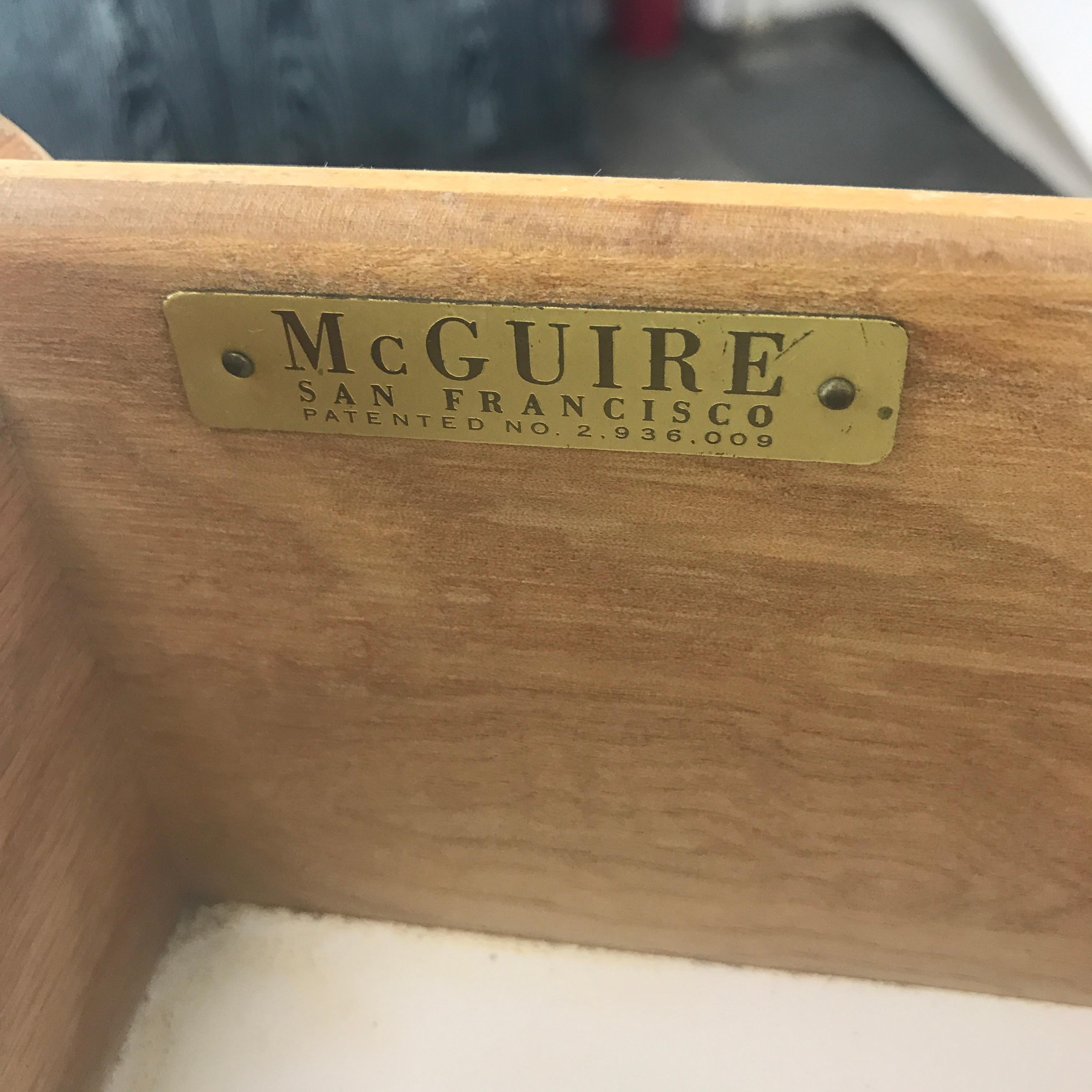 Pair of McGuire Commodes/Chests 7