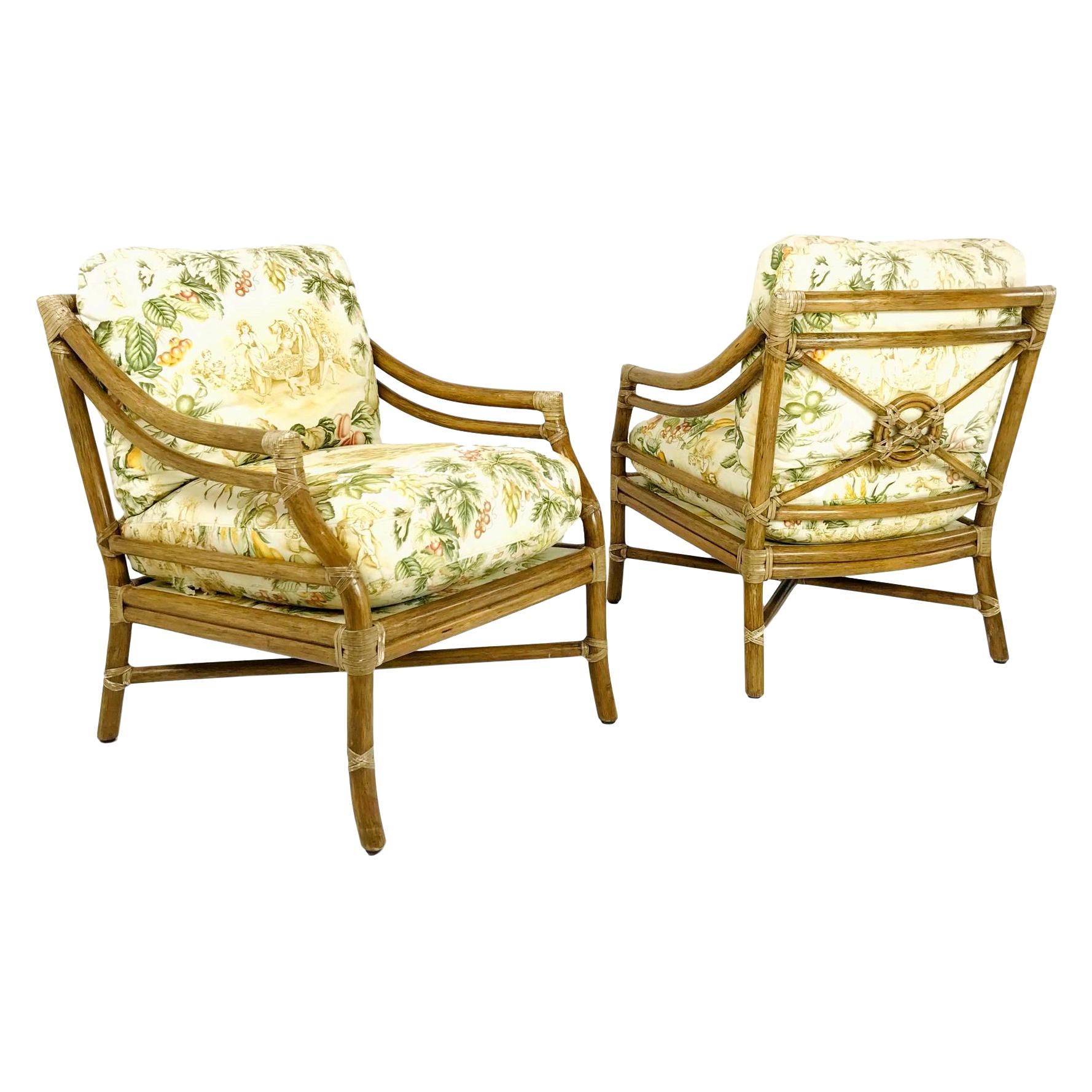 R. Wengler Adjustable Rattan Lounger at 1stDibs