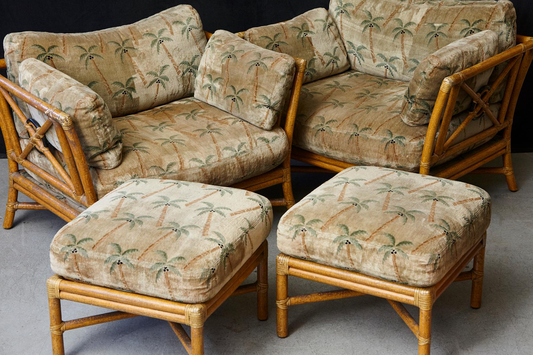 rattan ottoman target