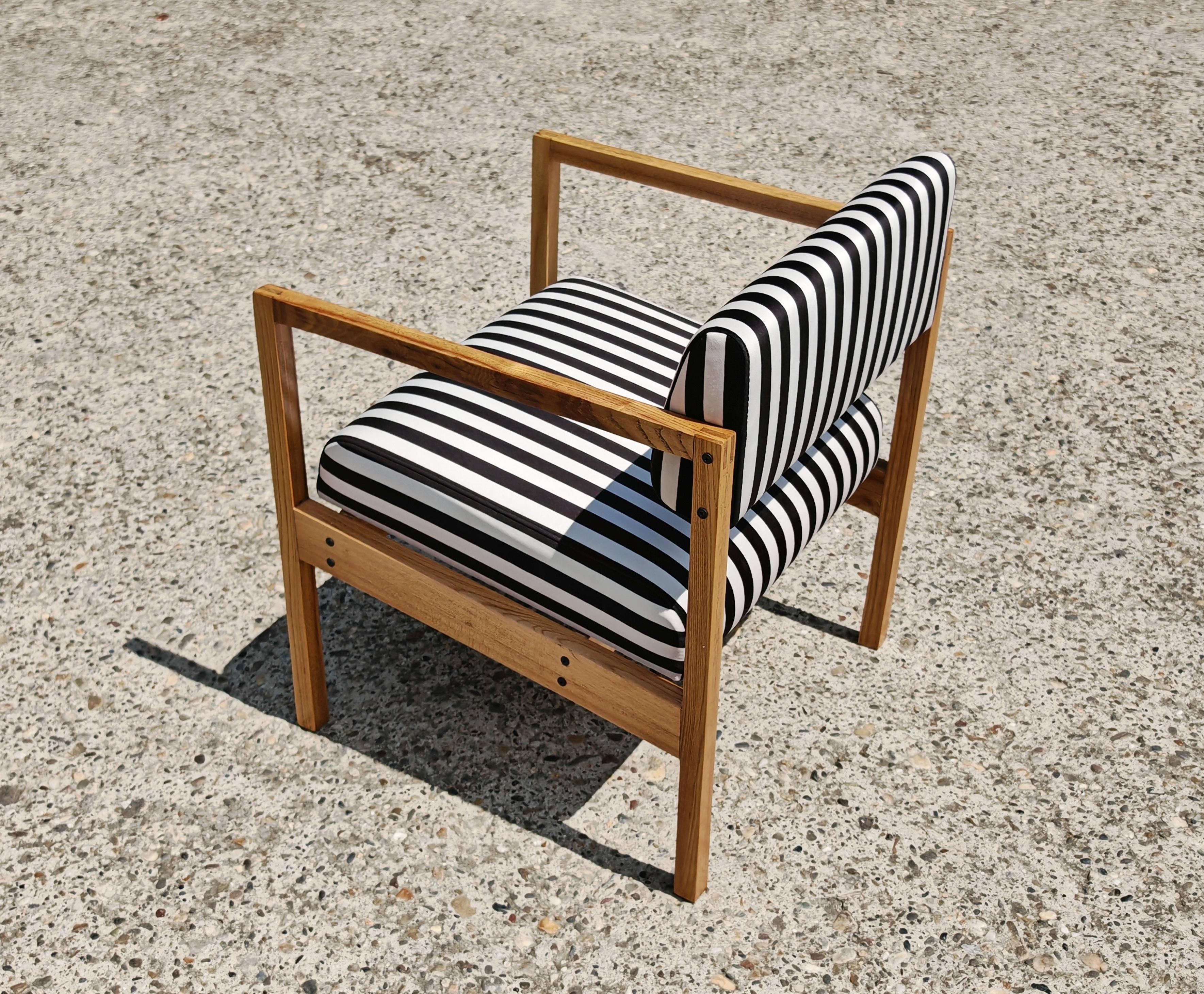Pair of MCM Armchairs in solid Ash designed by Bernardo Bernardi, Yugoslavia For Sale 6