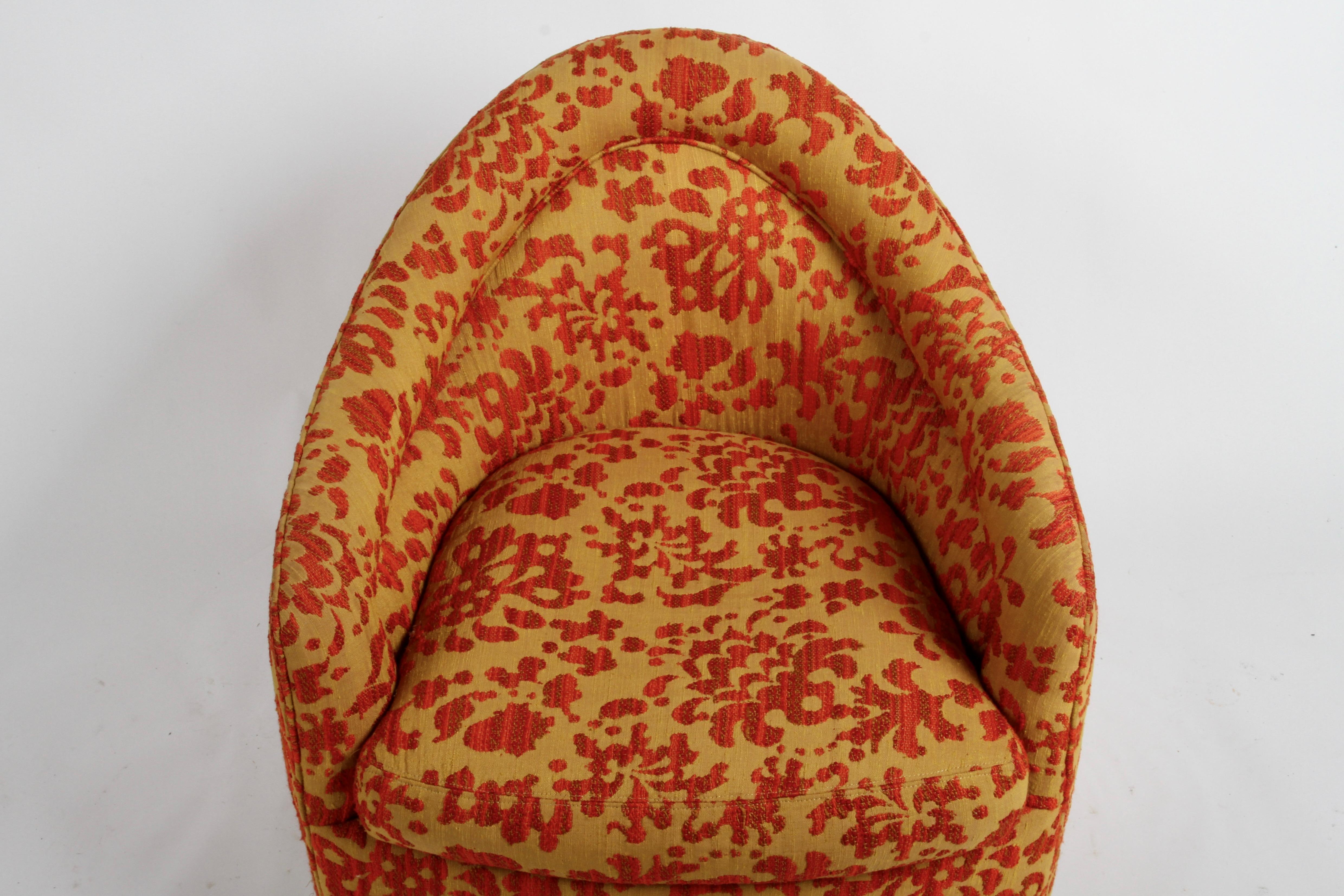 Pair of MCM Milo Baughman for Thayer-Coggin Swivel & Rocking Lounge Chairs 5