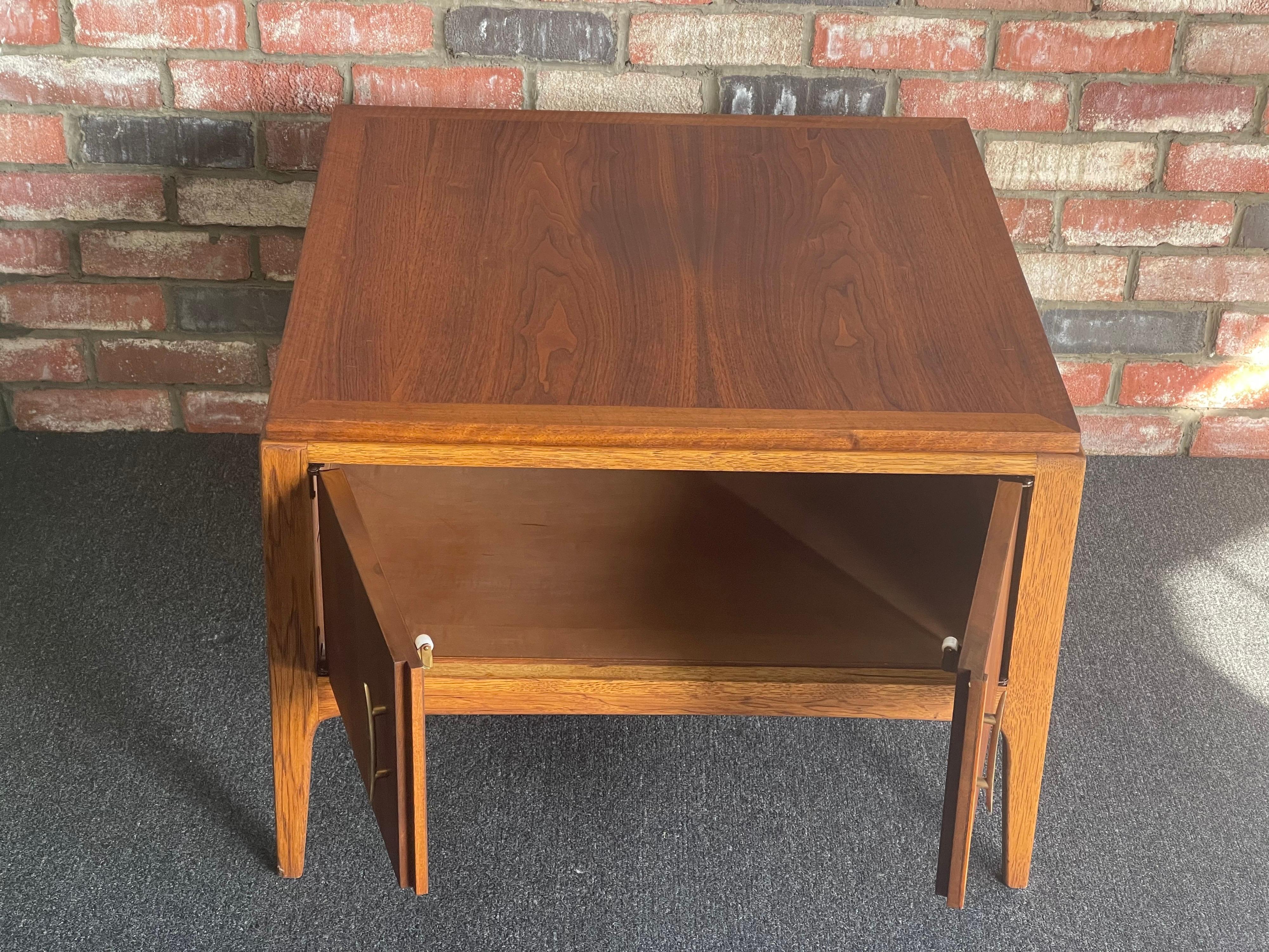 American Pair of MCM Walnut 