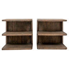 Pair of Mecox Gardens Tiered Side Tables