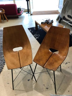 Pair of "Medea" Chairs by Vittorio Nobili, circa 1955