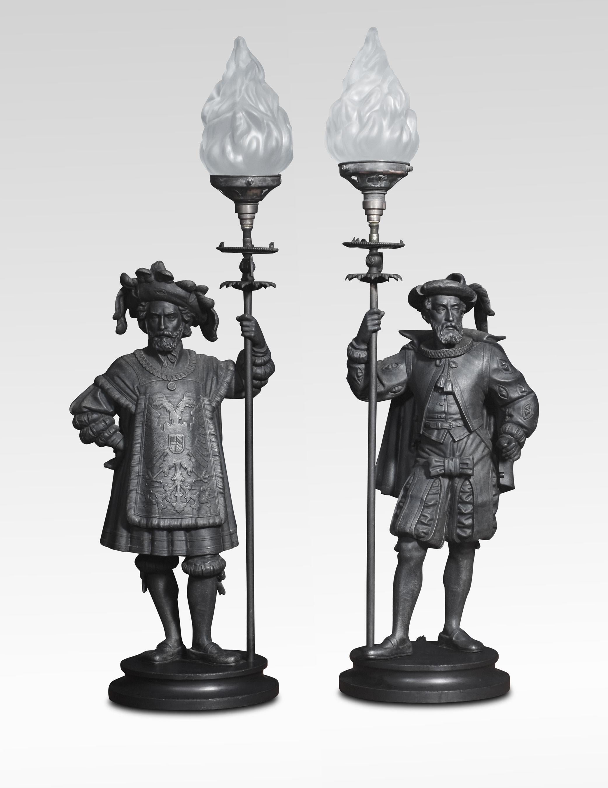 Pair of Medeval lamps