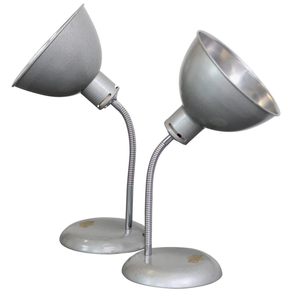 Pair of Medical Lamps by Stephen Glover, circa 1940s