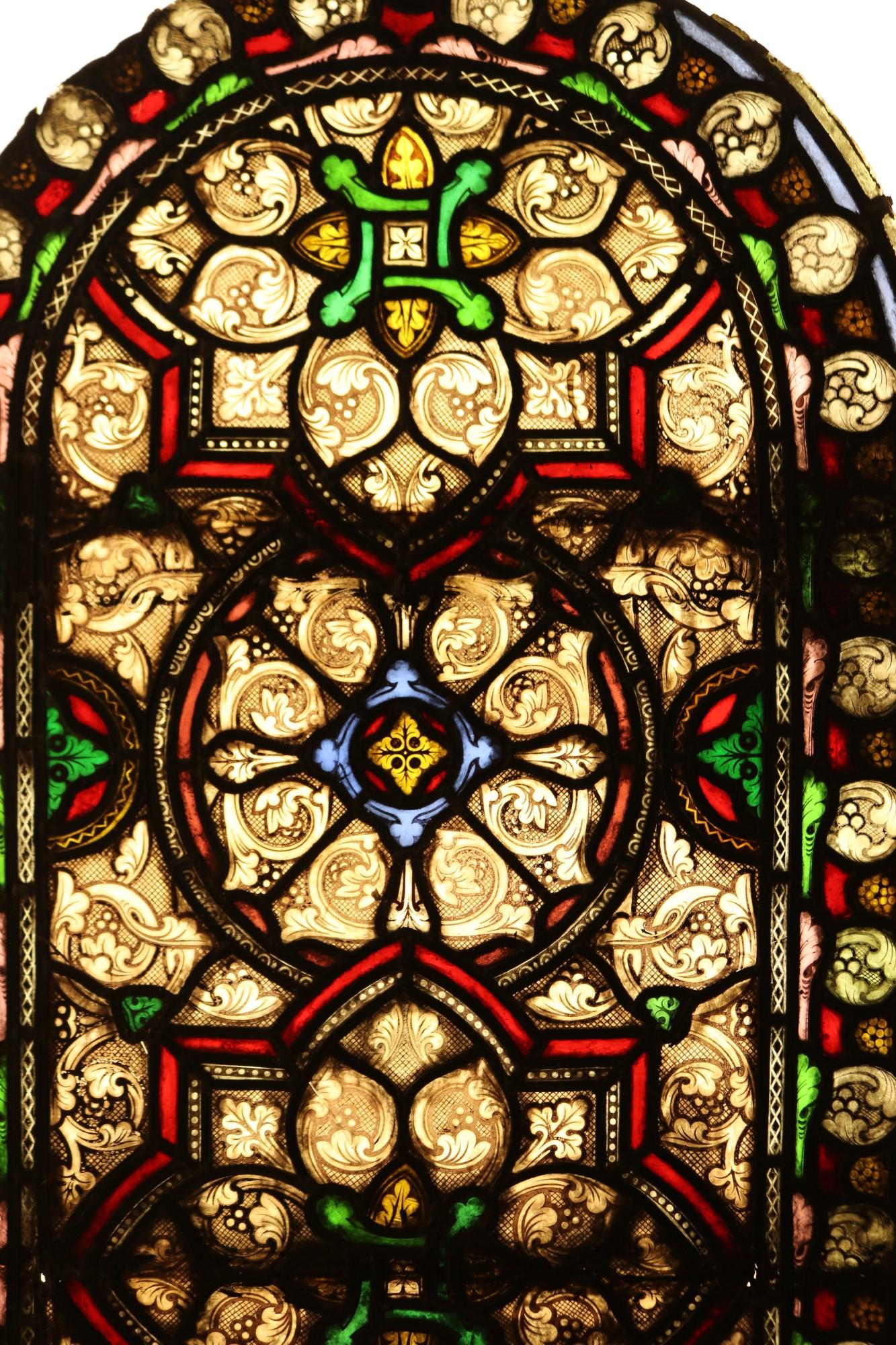 medieval stained glass windows