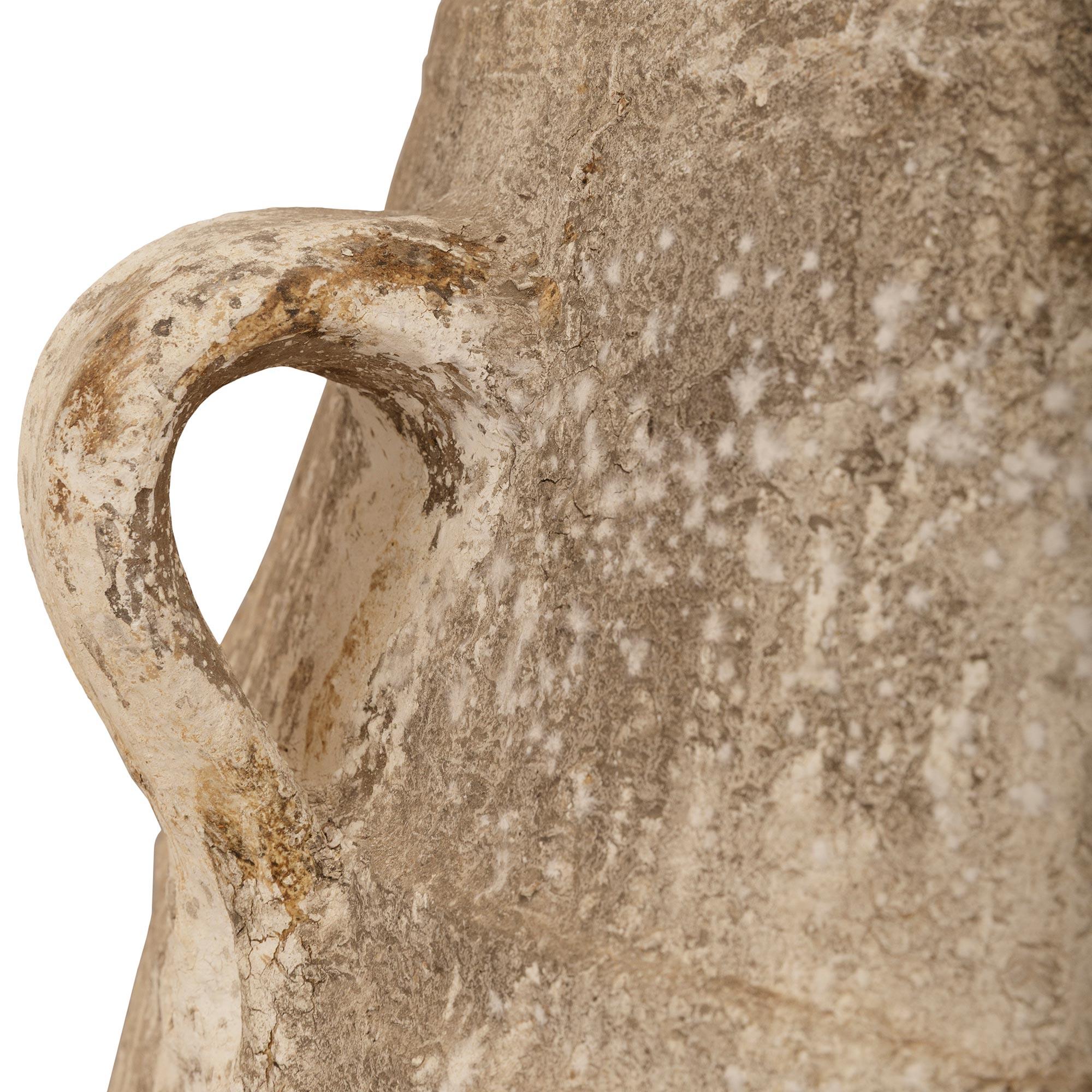 XIXe siècle Paire de jarres à olives méditerranéennes en terre cuite patinée du 19e siècle en vente