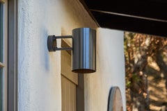 Coppia di lampade da sole Hans-Agne Jakobsson C627/110 'Rulle' in bronzo verniciato