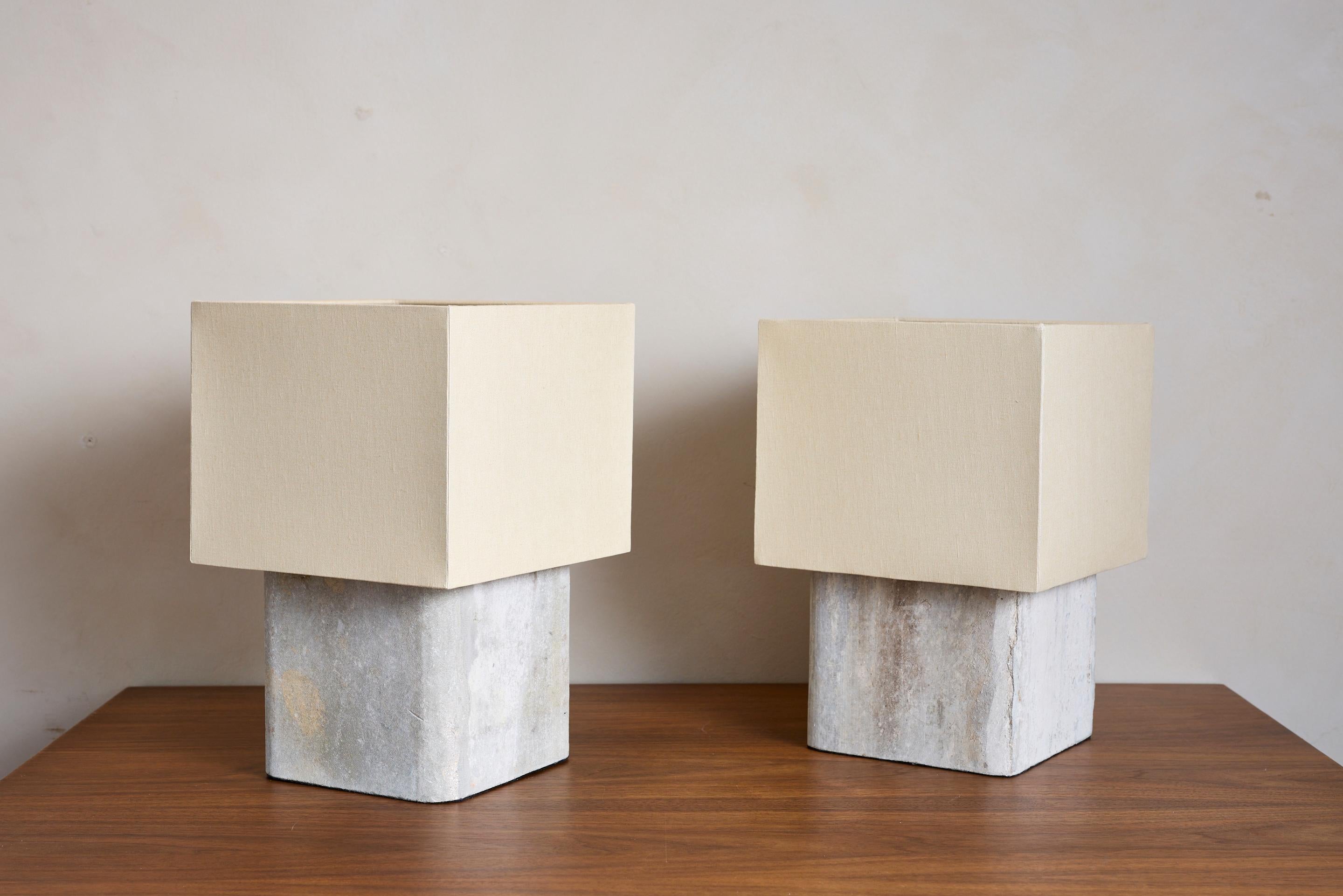 Paire de lampes Willy Guhl en vente 14