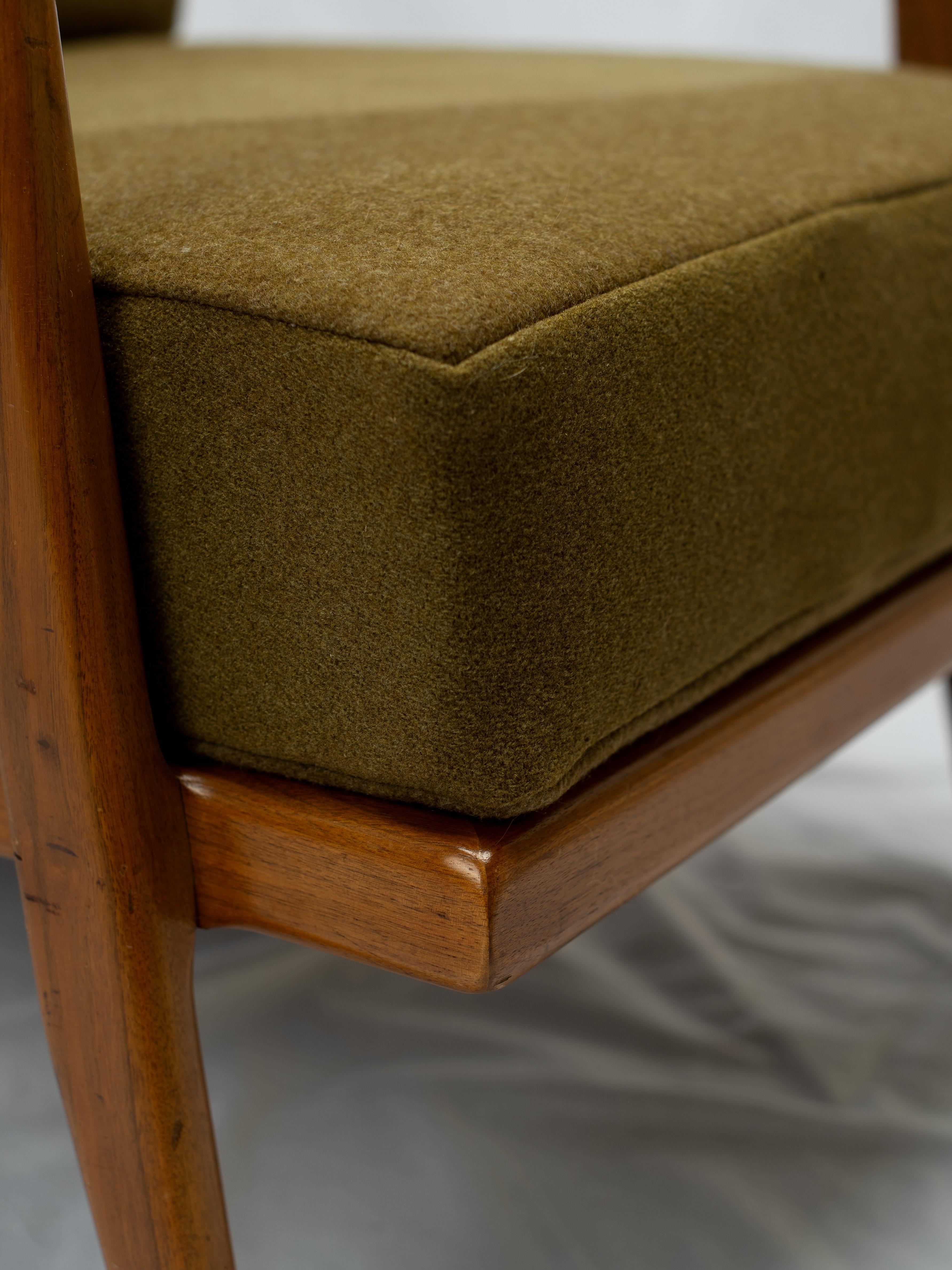 Pair Of Mel Smilow Railback Lounge Chairs For Smilow-Thiele For Sale 8