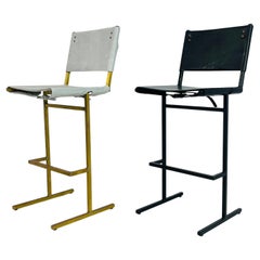 Pair of Memento Counter Stools by Jesse Sanderson for Wdstck
