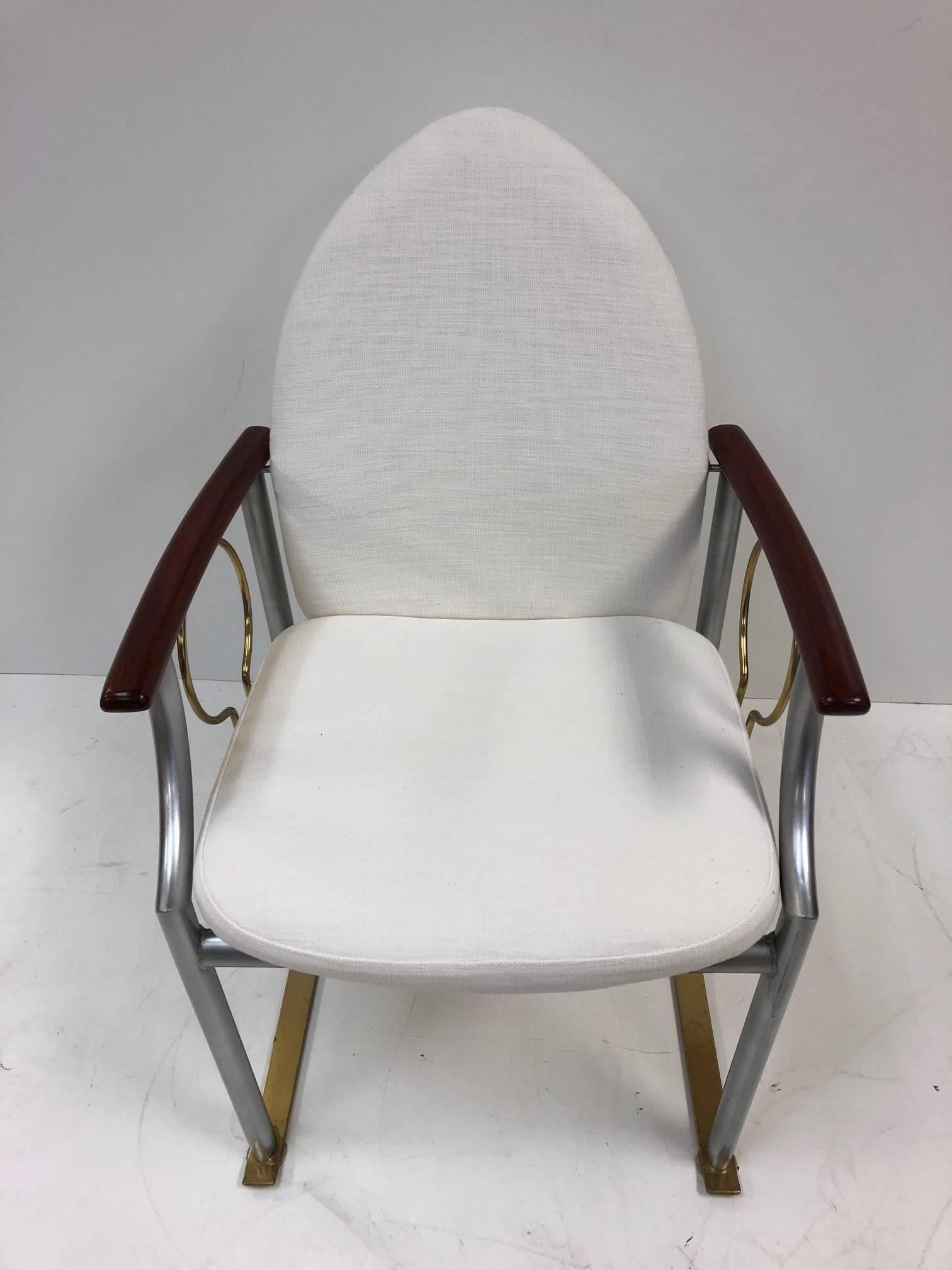 Directoire Pair of Memphis Style Armchairs For Sale