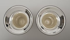Pair of Mercury Glass Vases by Varnish