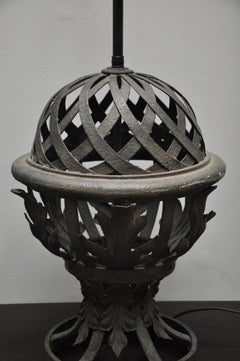 Pair of Metal Lamps