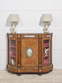 Pair of metal mounted onyx table lamps