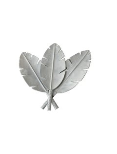 Pair of Metal Palm Leaf Wall Sculptures