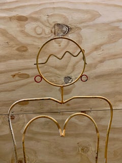 Pair of Metal Sculptures