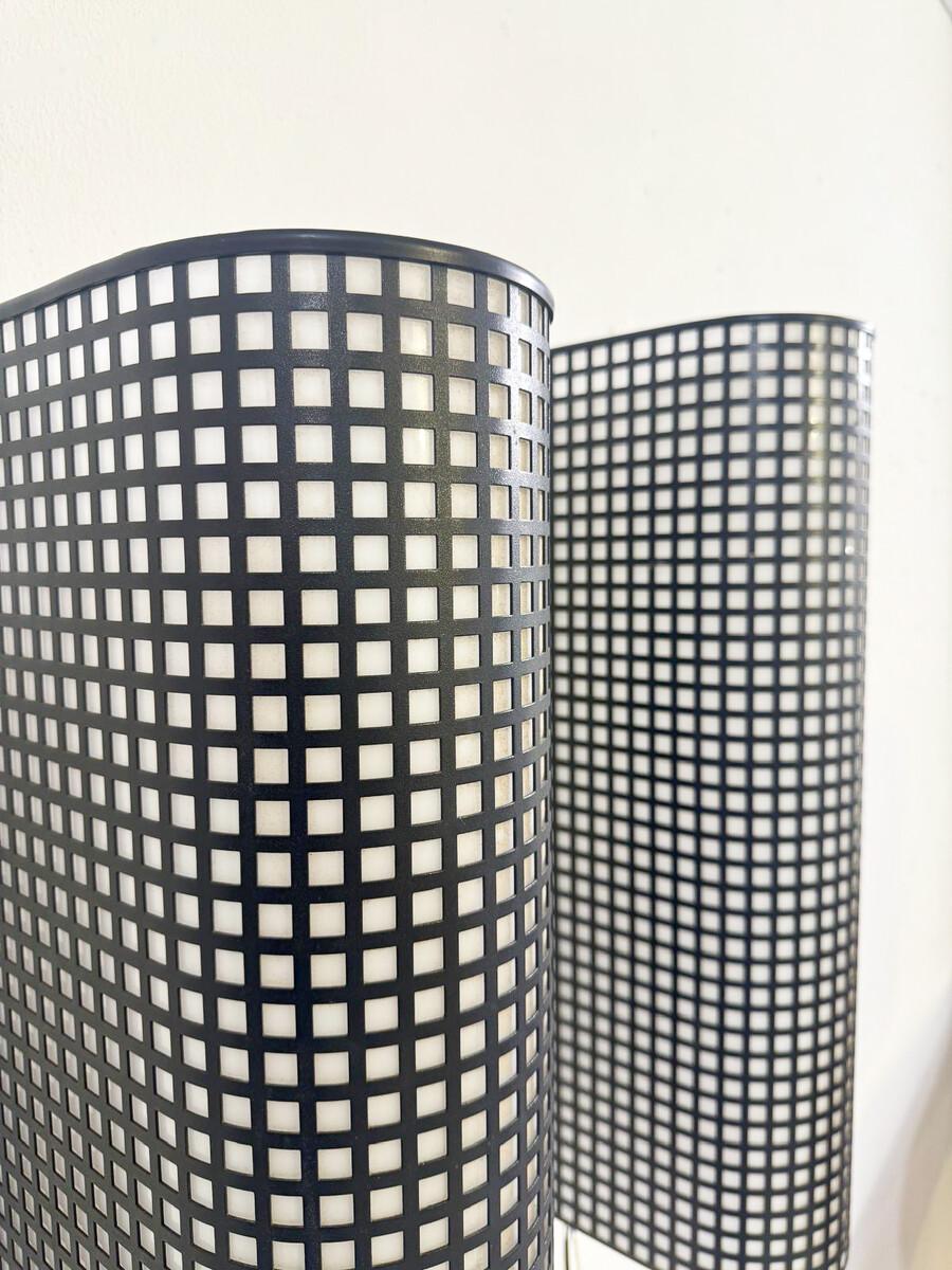 Coppia di applique in metallo di Bieffeplast, anni '80 In condizioni buone in vendita a Brussels, BE