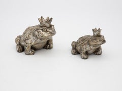 Pair of Metallic Frog Princes