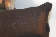 Pair of Mexican Indian Weaving Bolster Pillows