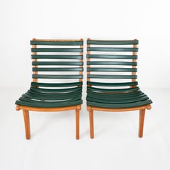 Pair of Mexican San Miguelito Easy Chairs Attributed to Michael van Beuren