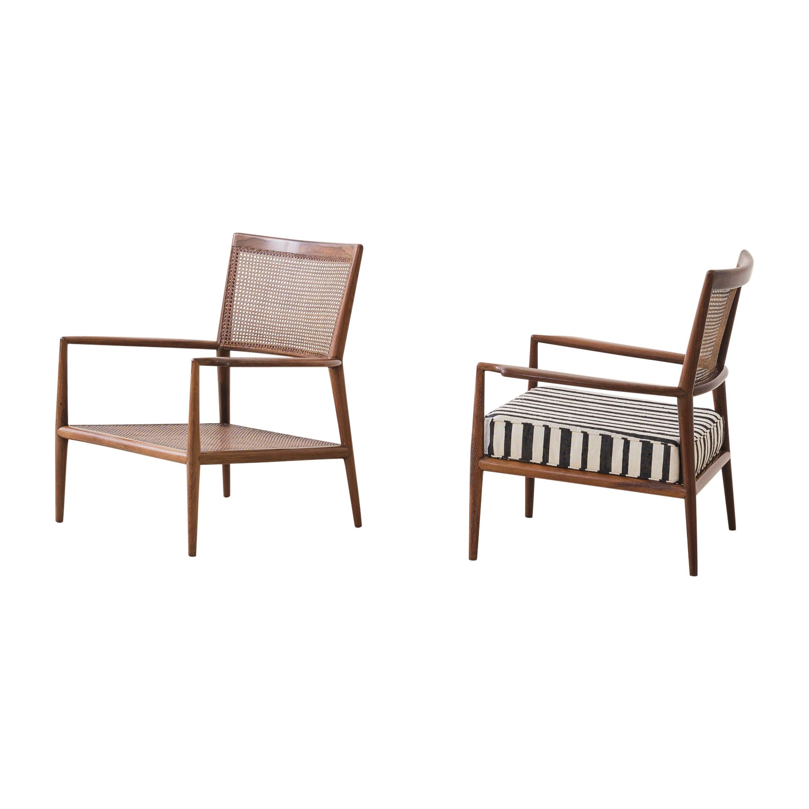 Mid-Century Modern Pair of Armchairs MF5 by Branco & Preto, 1960