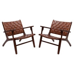 Pair of “Miami” Lounge Chairs by Olivier De Schrijver - 1990s
