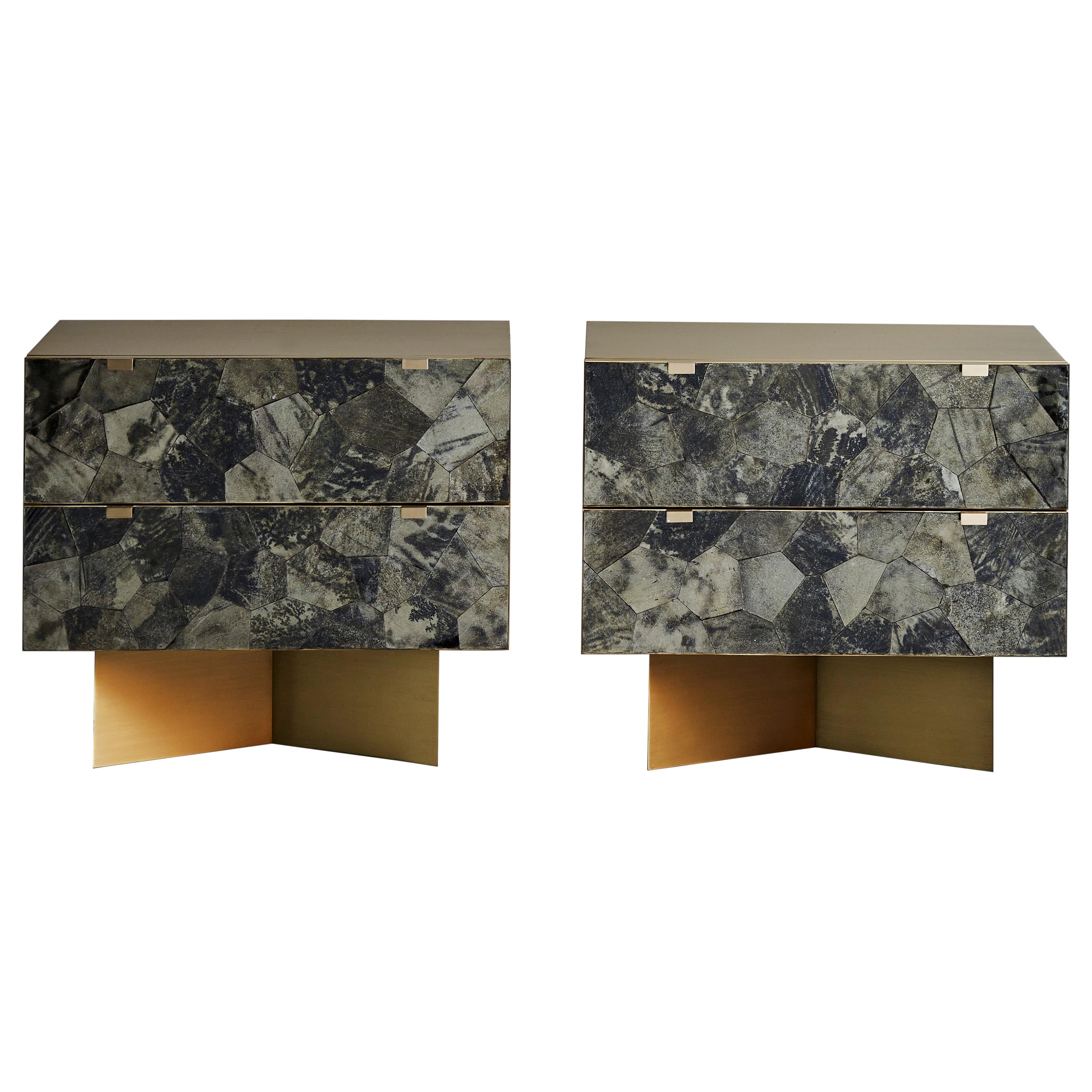 Pair of Mica Nightstands at Cost Price