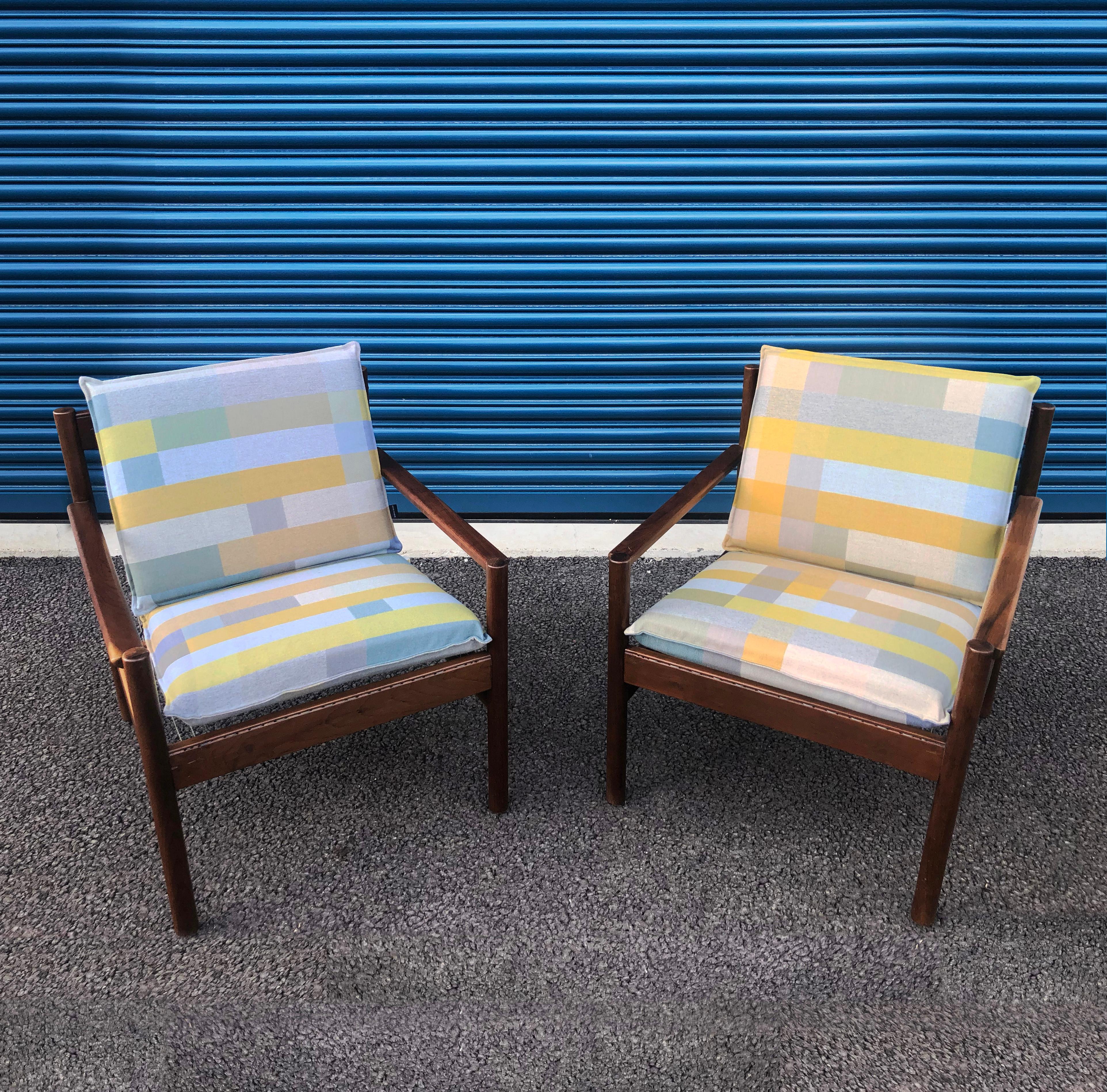 Pair of Michel Arnoult Ouro Preto Armchairs, Brazilian Midcentury, 1964 In Good Condition For Sale In Whitstable, GB