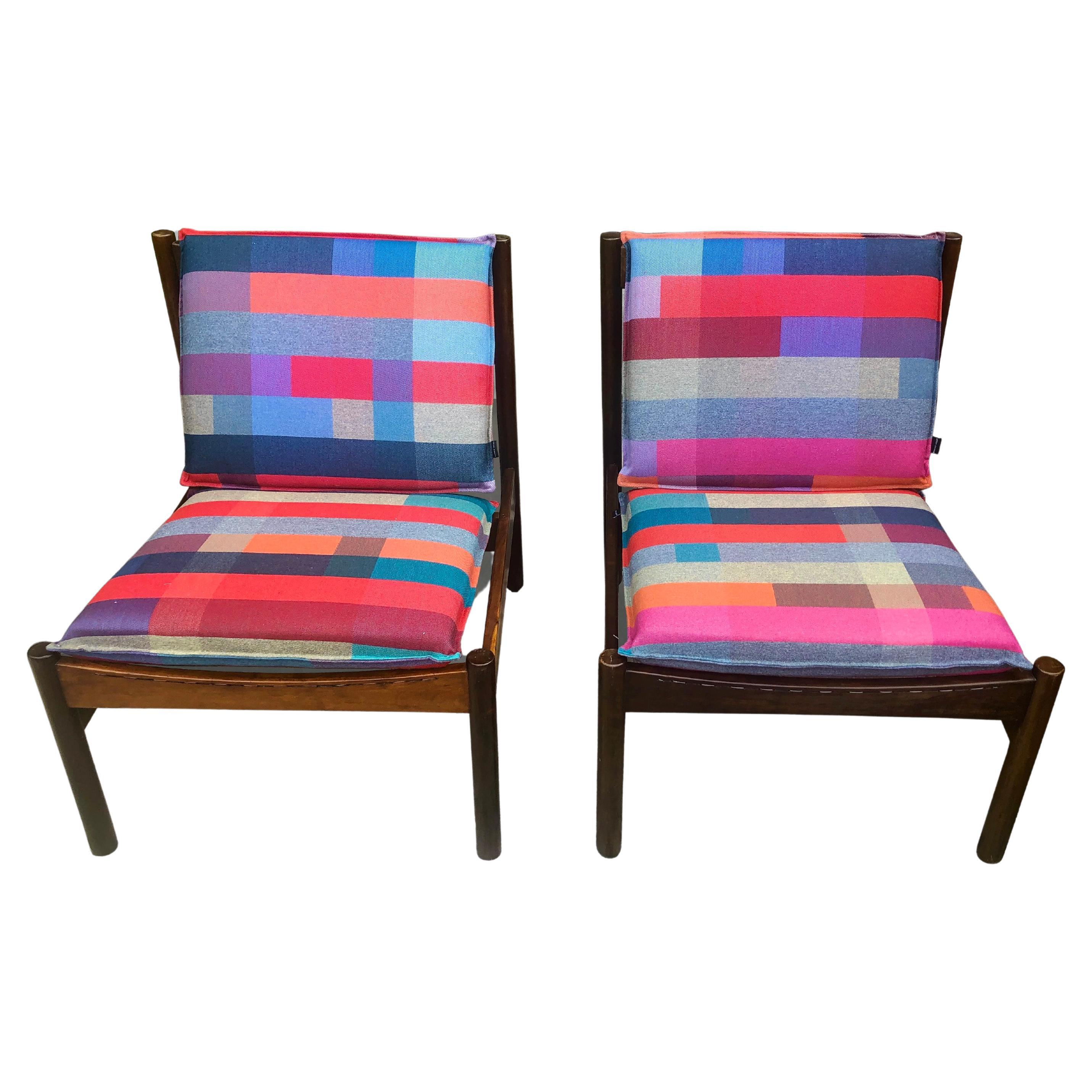 Pair of Michel Arnoult Ouro Preto Chairs, Brazilian Midcentury, 1964 For Sale