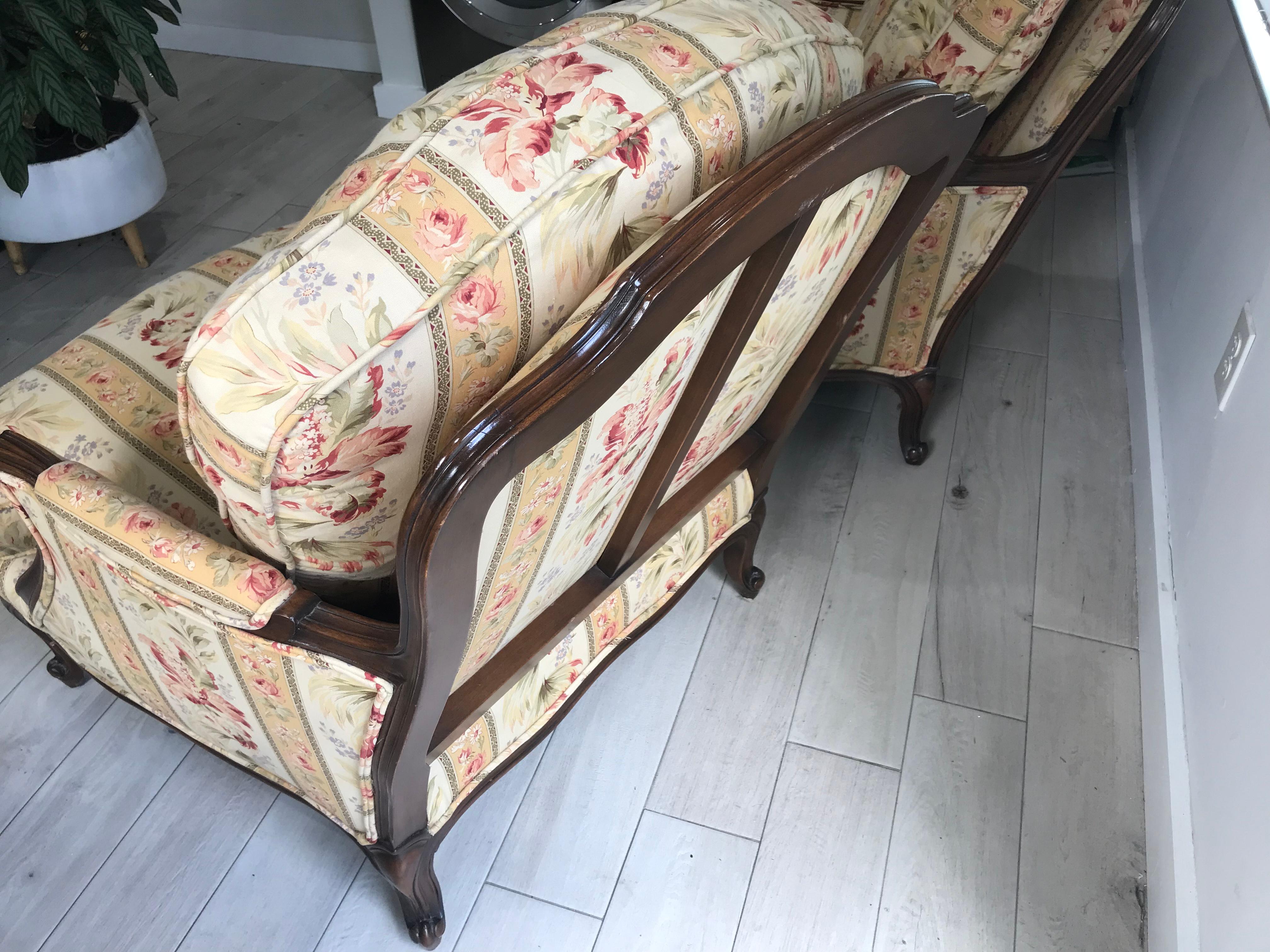 Contemporary Pair Of Michael Taylor Bergeres Oversized For Sale