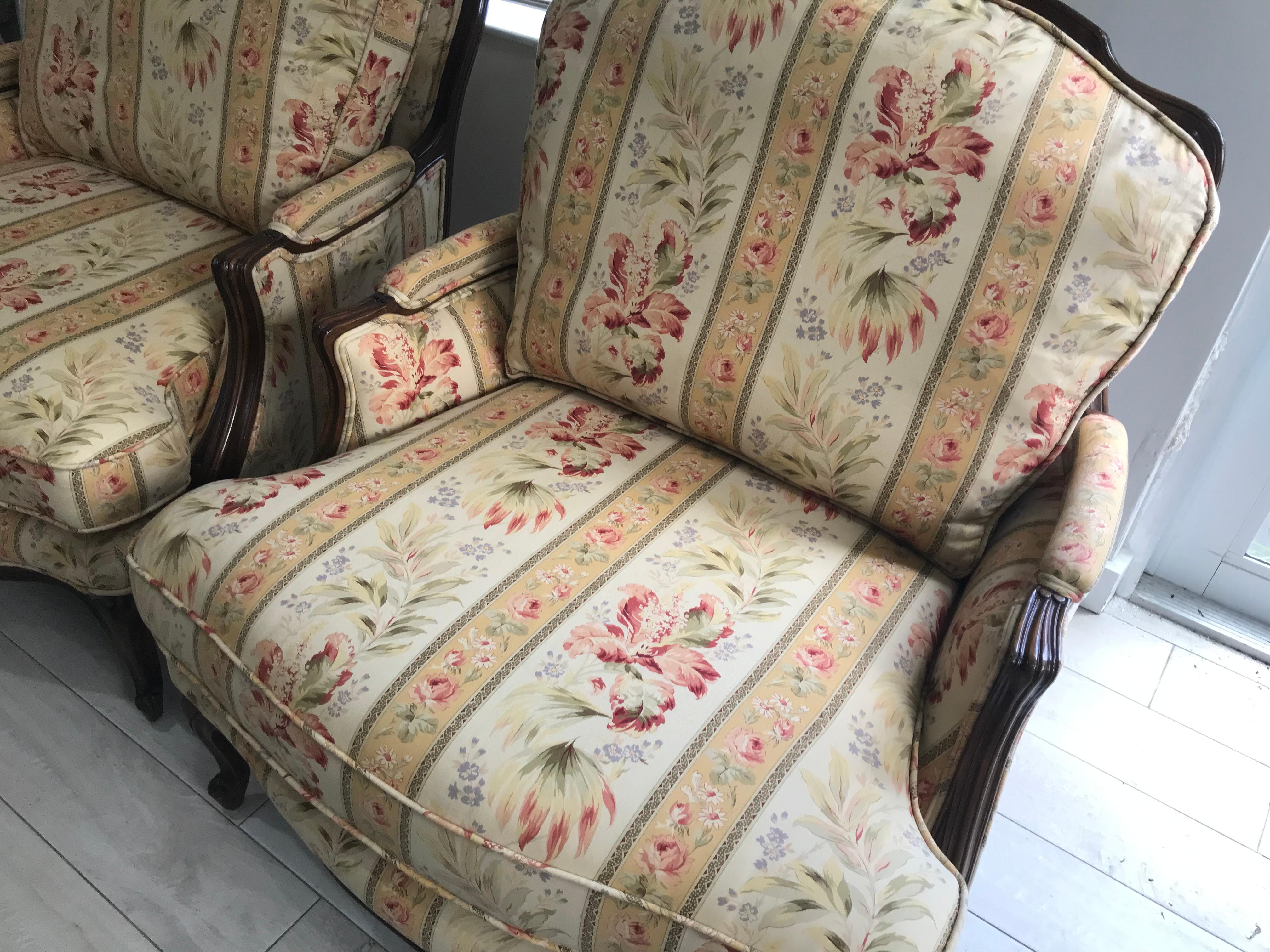 Pair Of Michael Taylor Bergeres Oversized For Sale 2