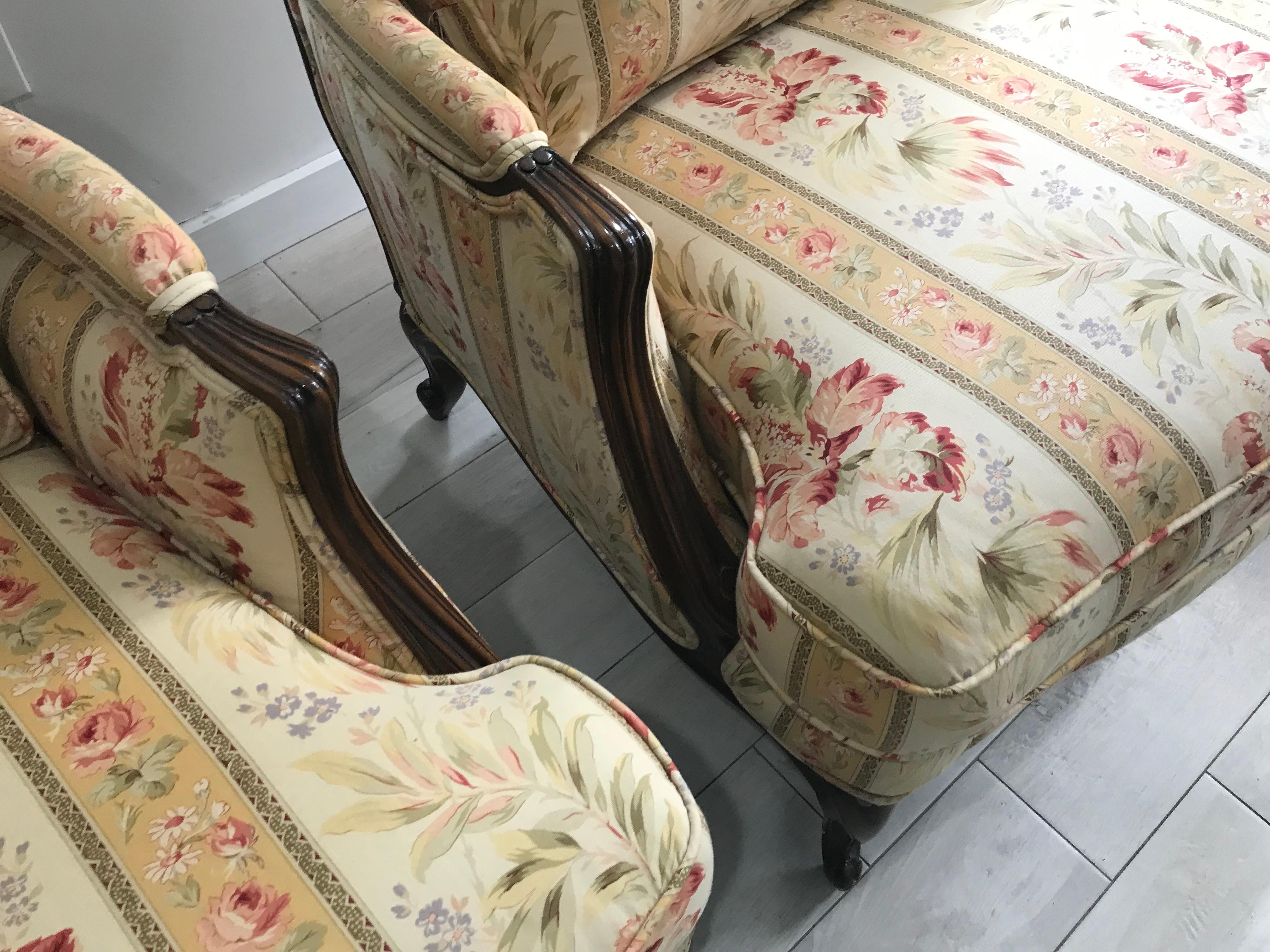 Pair Of Michael Taylor Bergeres Oversized For Sale 3