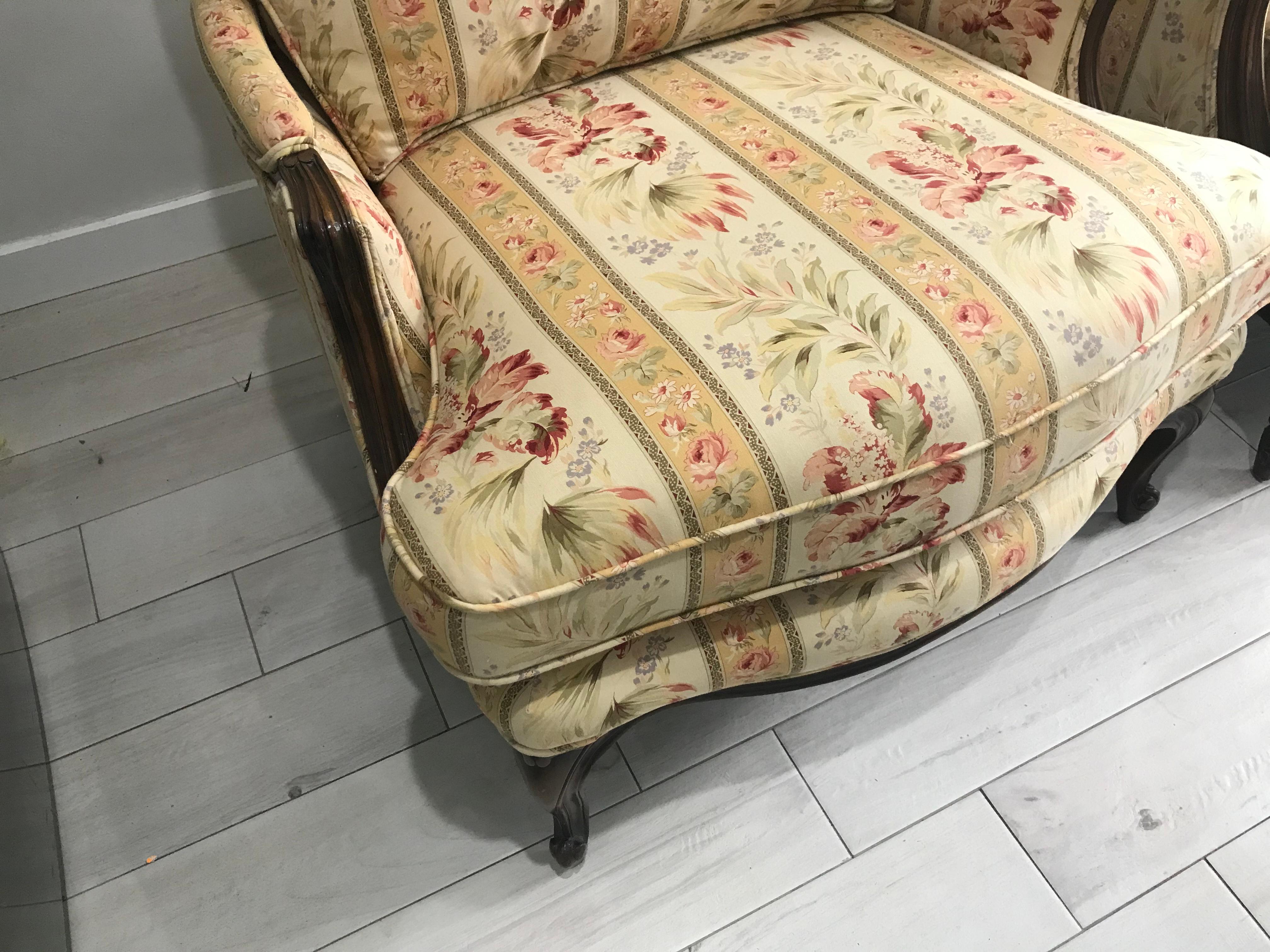 Pair Of Michael Taylor Bergeres Oversized For Sale 4