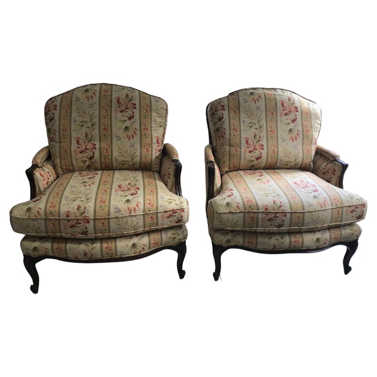 Pair Of Michael Taylor Bergeres Oversized For Sale