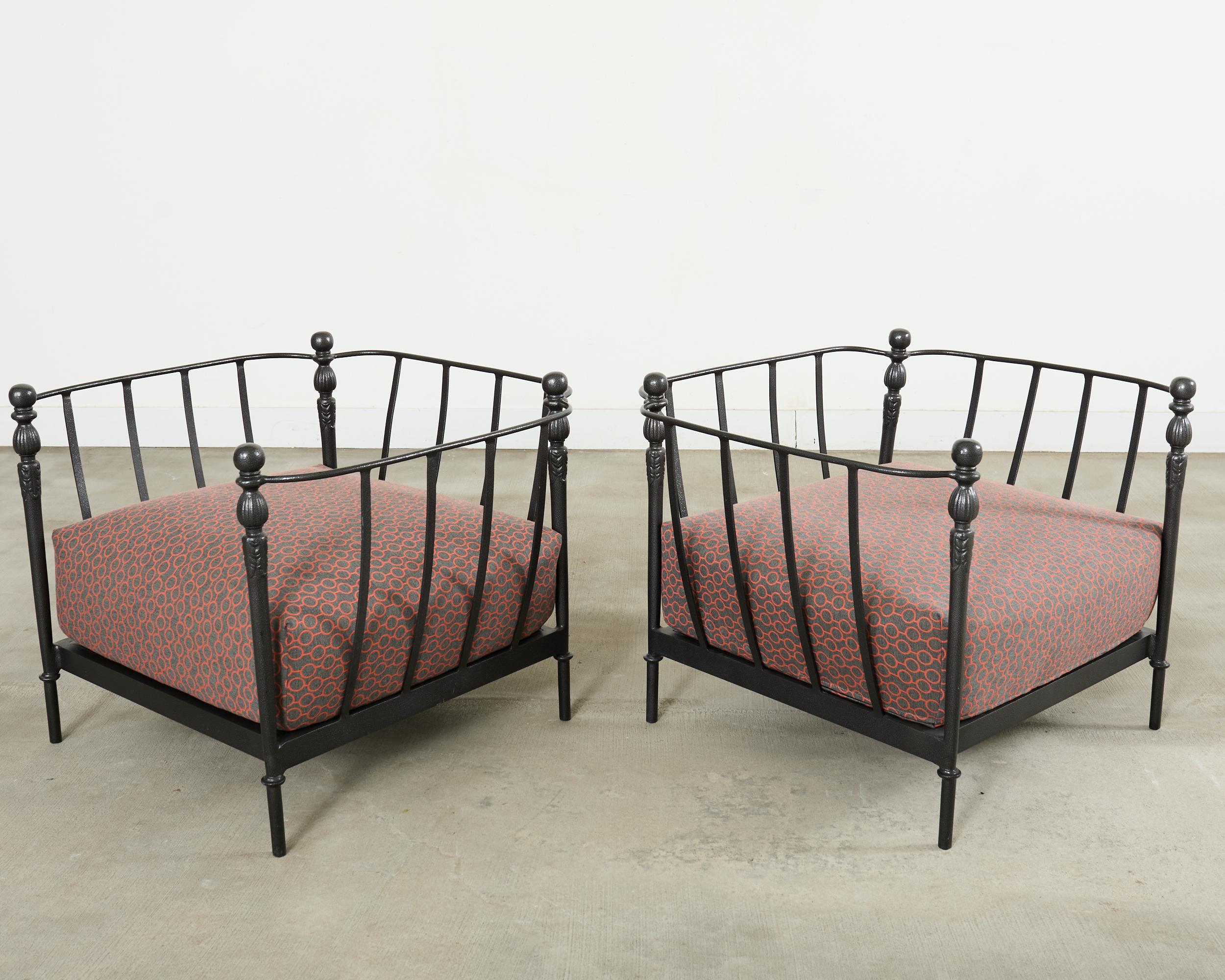 Pair of Michael Taylor Design Montecito Chairs For Sale 1