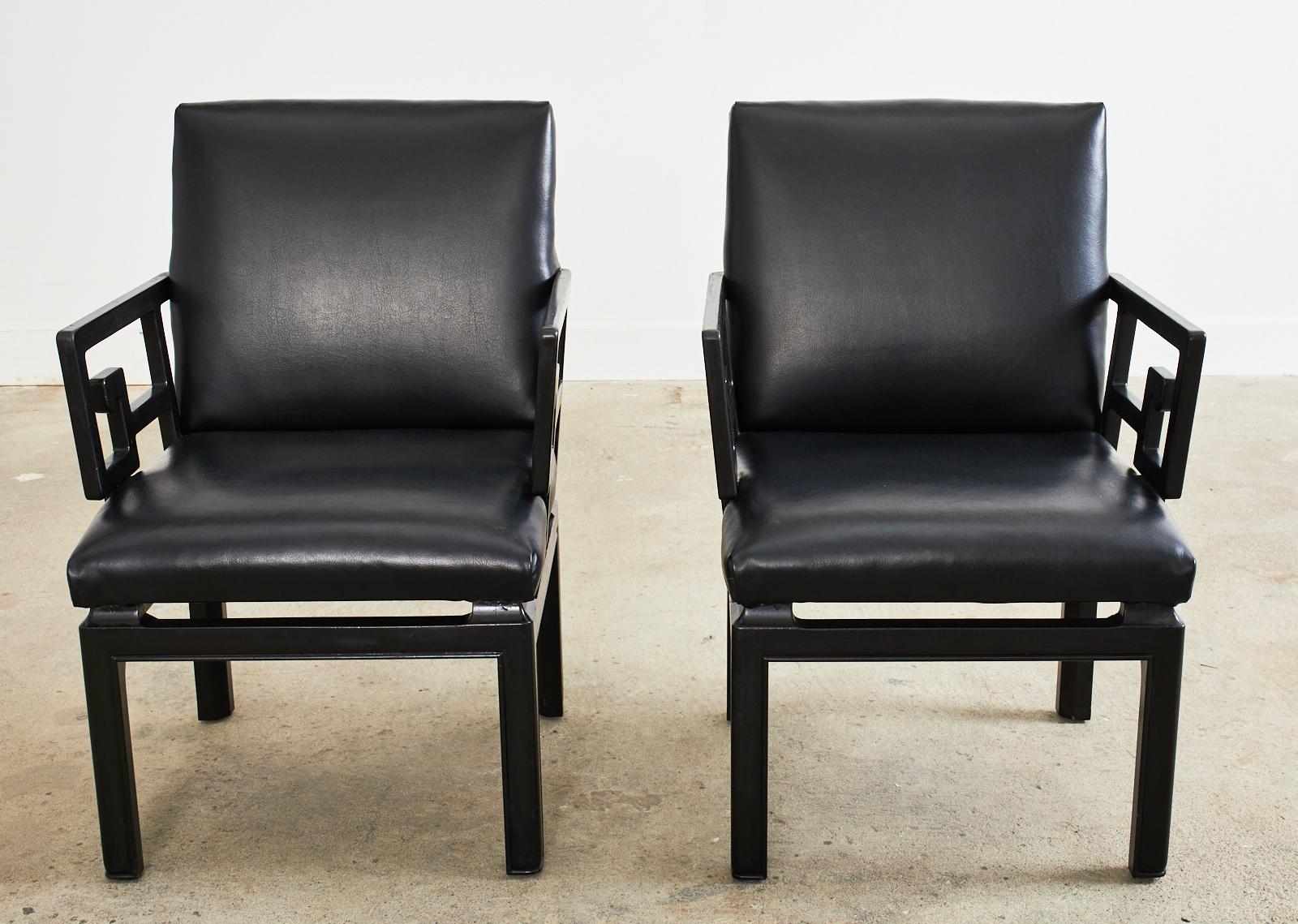 Paire de fauteuils de la collection Far East de Michael Taylor en vente 4
