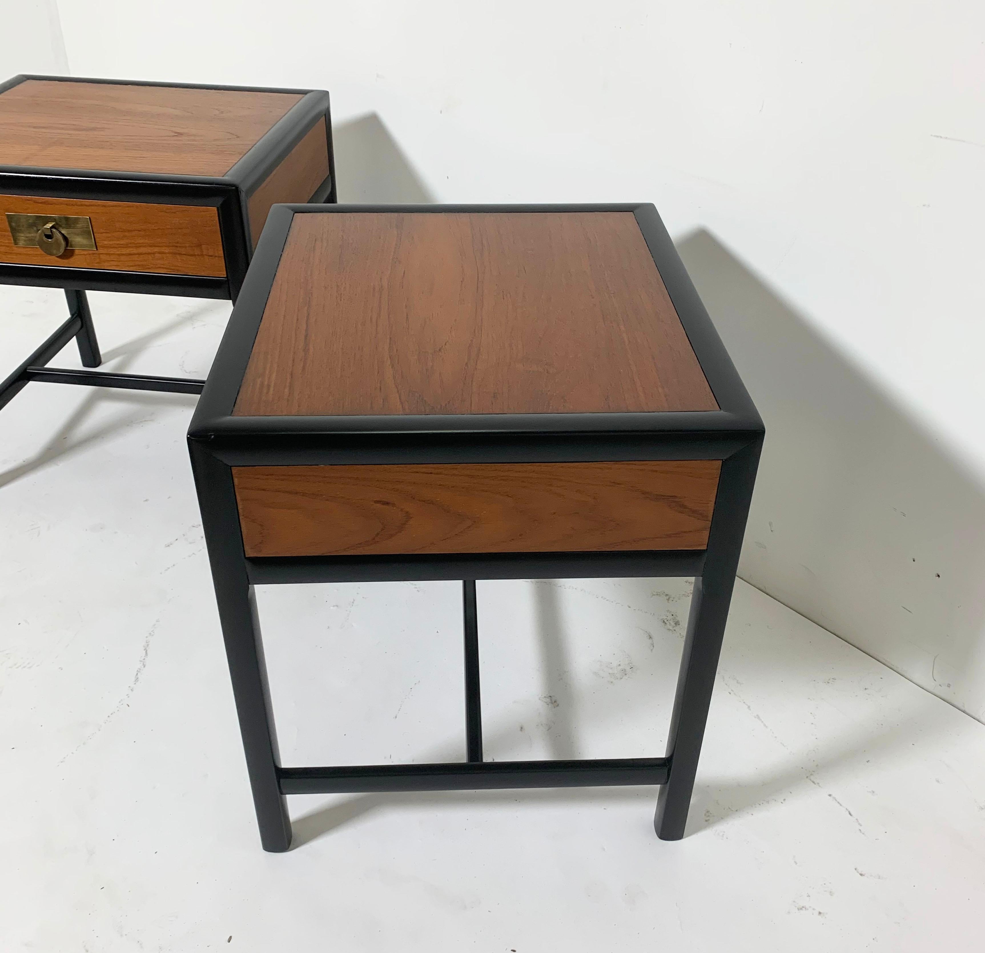 Brass Pair of Michael Taylor for Baker Furniture 