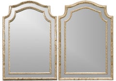 Pair Of Michael Taylor For Panache Bordeaux Segmented Wall Mirrors