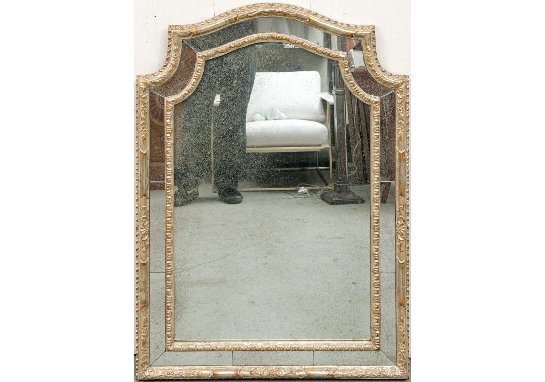 Pair Of Michael Taylor For Panache Bordeaux Segmented Wall Mirrors For Sale 2